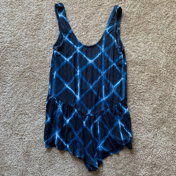 RVCA Slasher Striped Loose Romper - Picture 2 of 5
